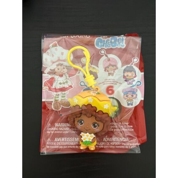 Strawberry Shortcake Orange Blossom Chibi Scented Clip Keychain - Picture 1 of 5